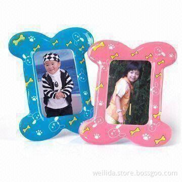 PVC Photo Frame, Measures 22.5 x 19cm, Customized Logos are Welcome
